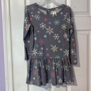 Girls snowflake dress